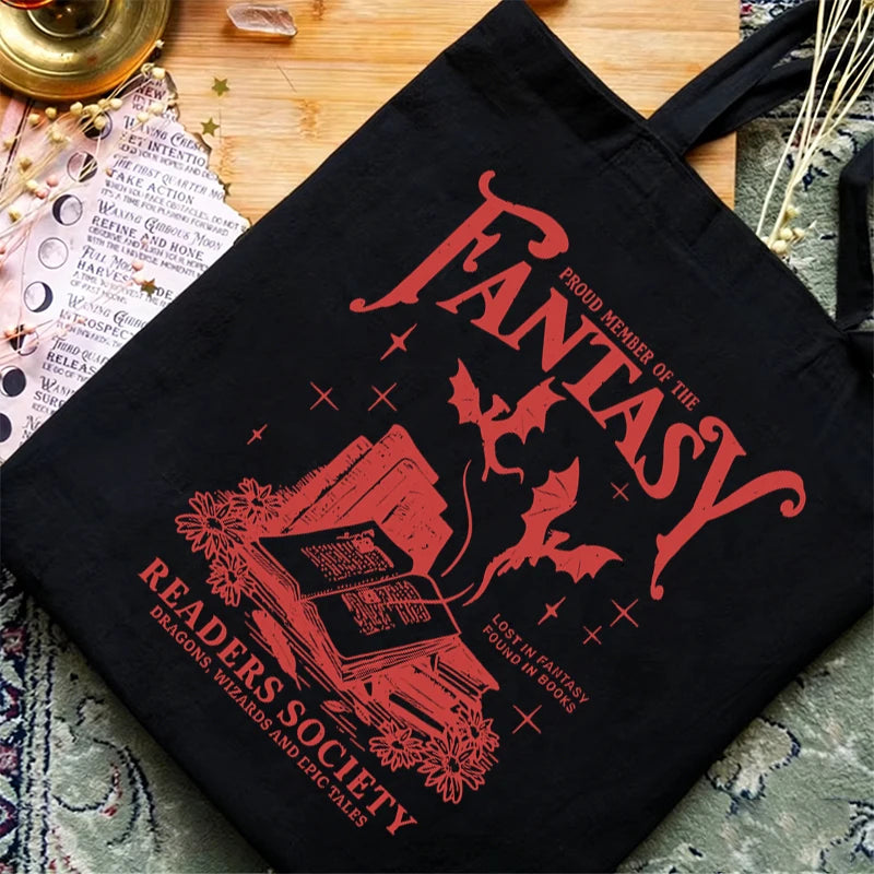 Morally Grey Readers Society Tote Bag 🖤