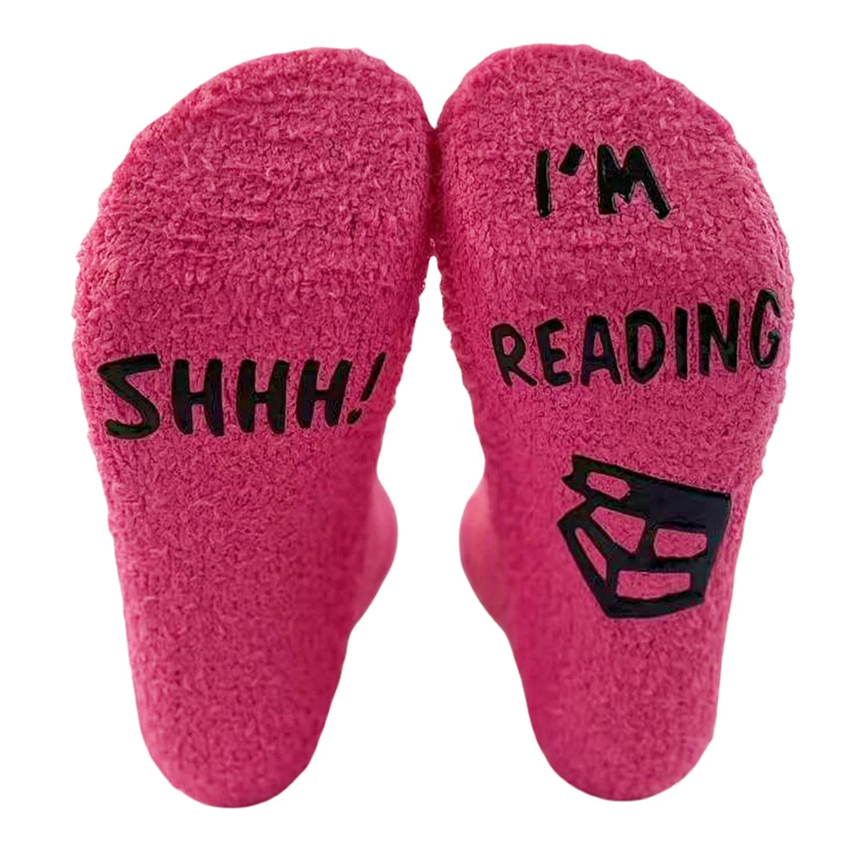 Shhh I’m Reading Cozy Book Lover Socks