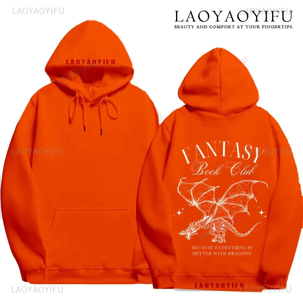 Fantasy Book Club Dragon Hoodie