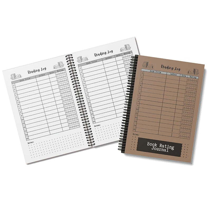 Compact Reading Journal & Book Log