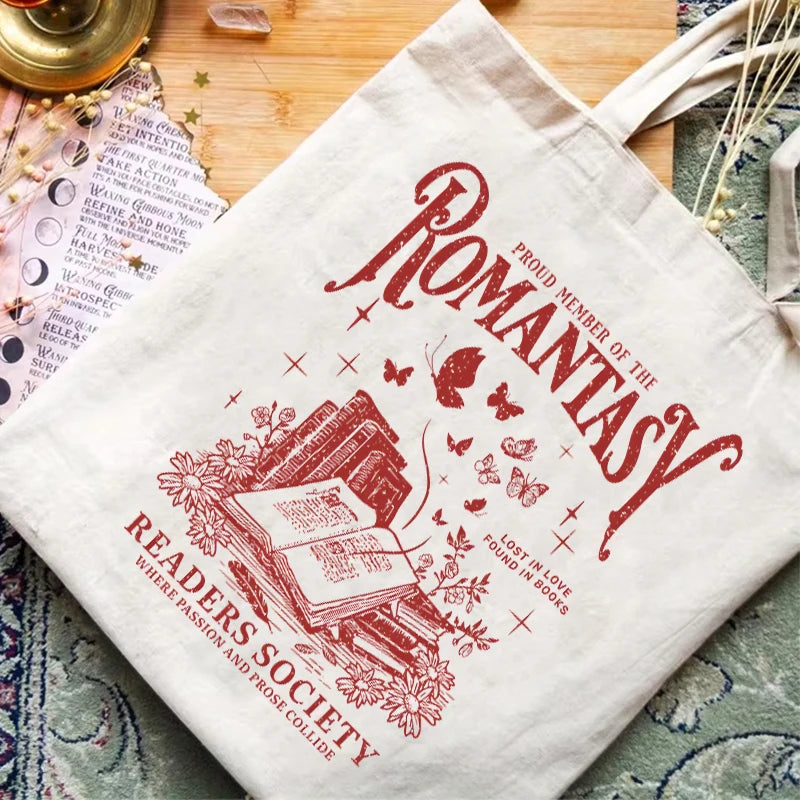 Morally Grey Readers Society Tote Bag 🖤