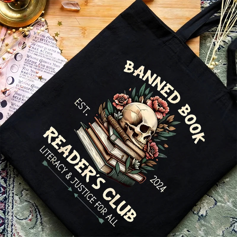 Morally Grey Readers Society Tote Bag 🖤