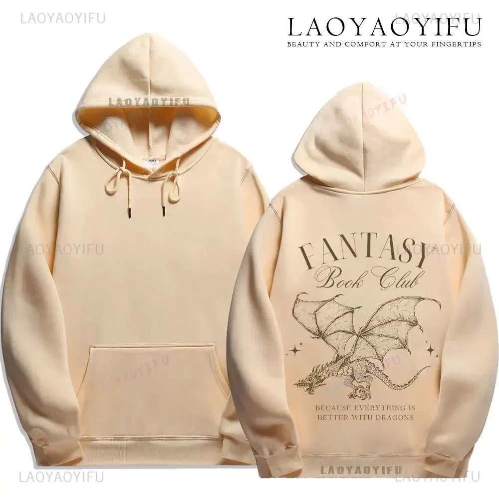 Fantasy Book Club Dragon Hoodie