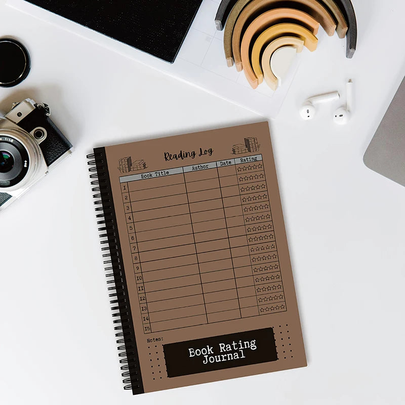 Compact Reading Journal & Book Log