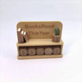Books Read Tracker – Book Lover Reading Counter Shelf Decor