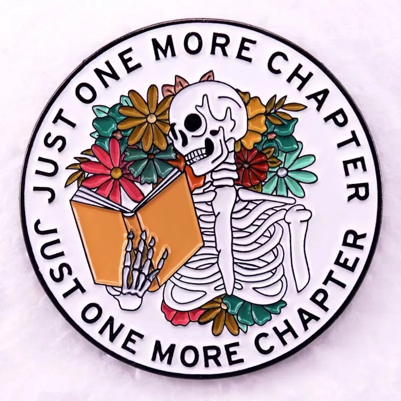 Book Lover Enamel Pin Collection