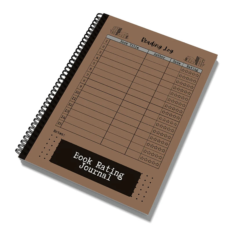 Compact Reading Journal & Book Log
