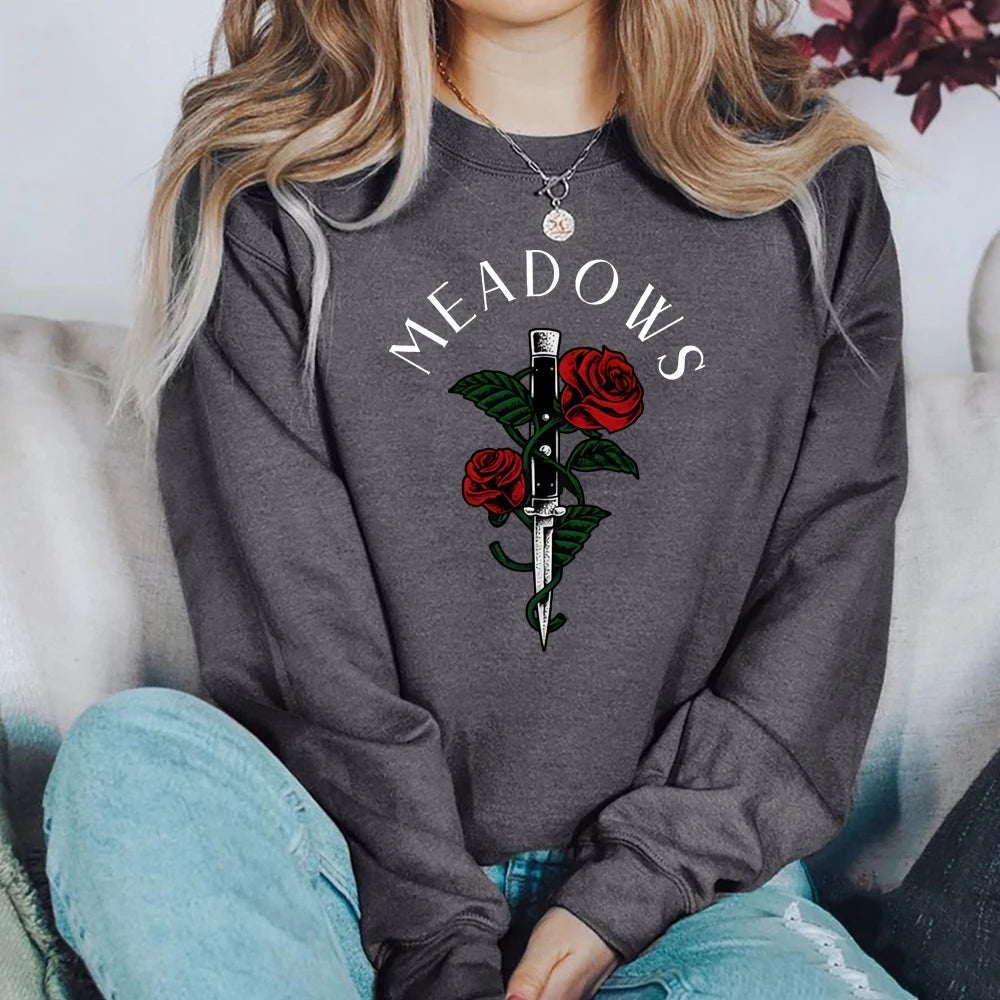 Dark Romance Rose Dagger Sweatshirt