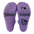 Shhh I’m Reading Cozy Book Lover Socks