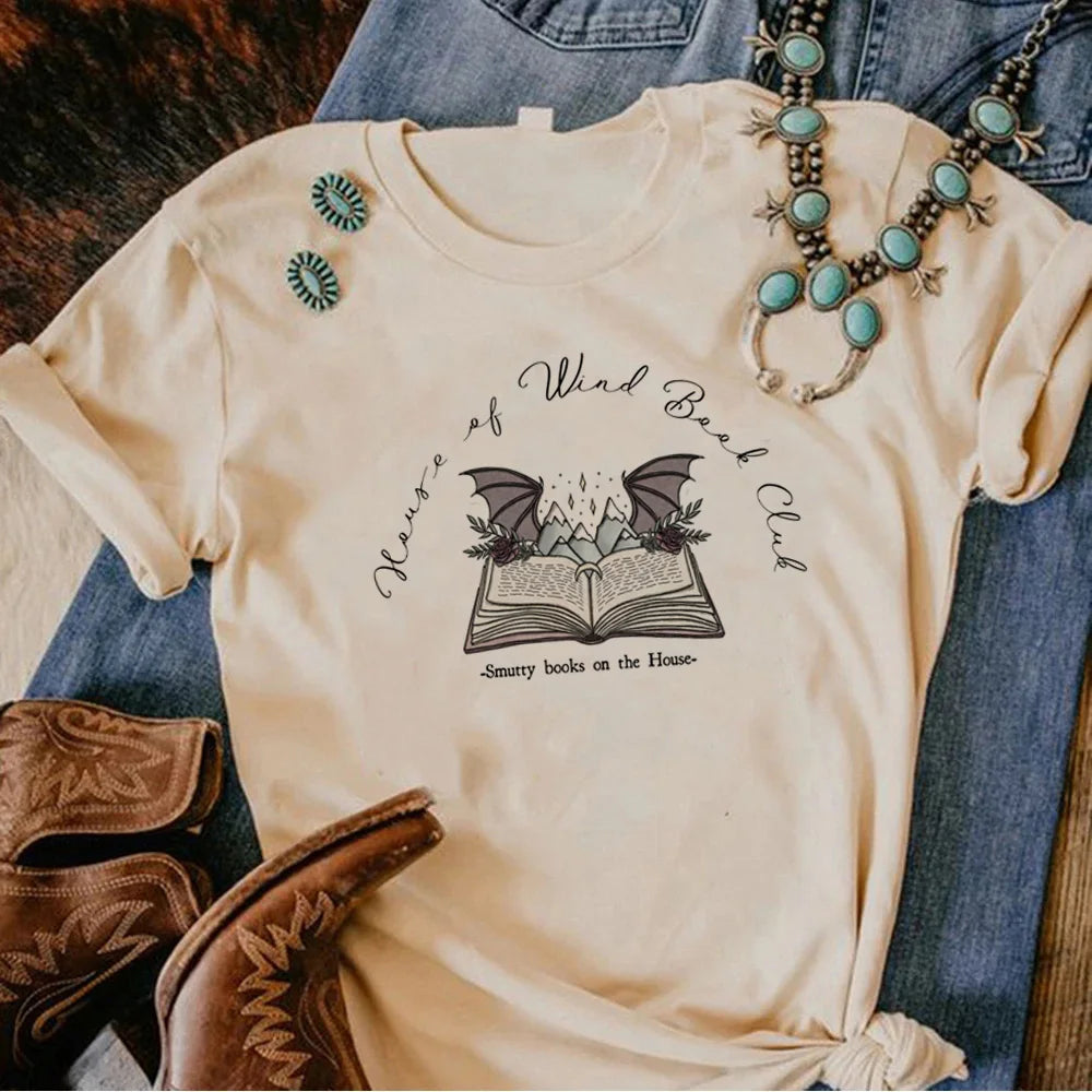 Fantasy Bookish Shirt | Celestial & Cozy Reader Tee