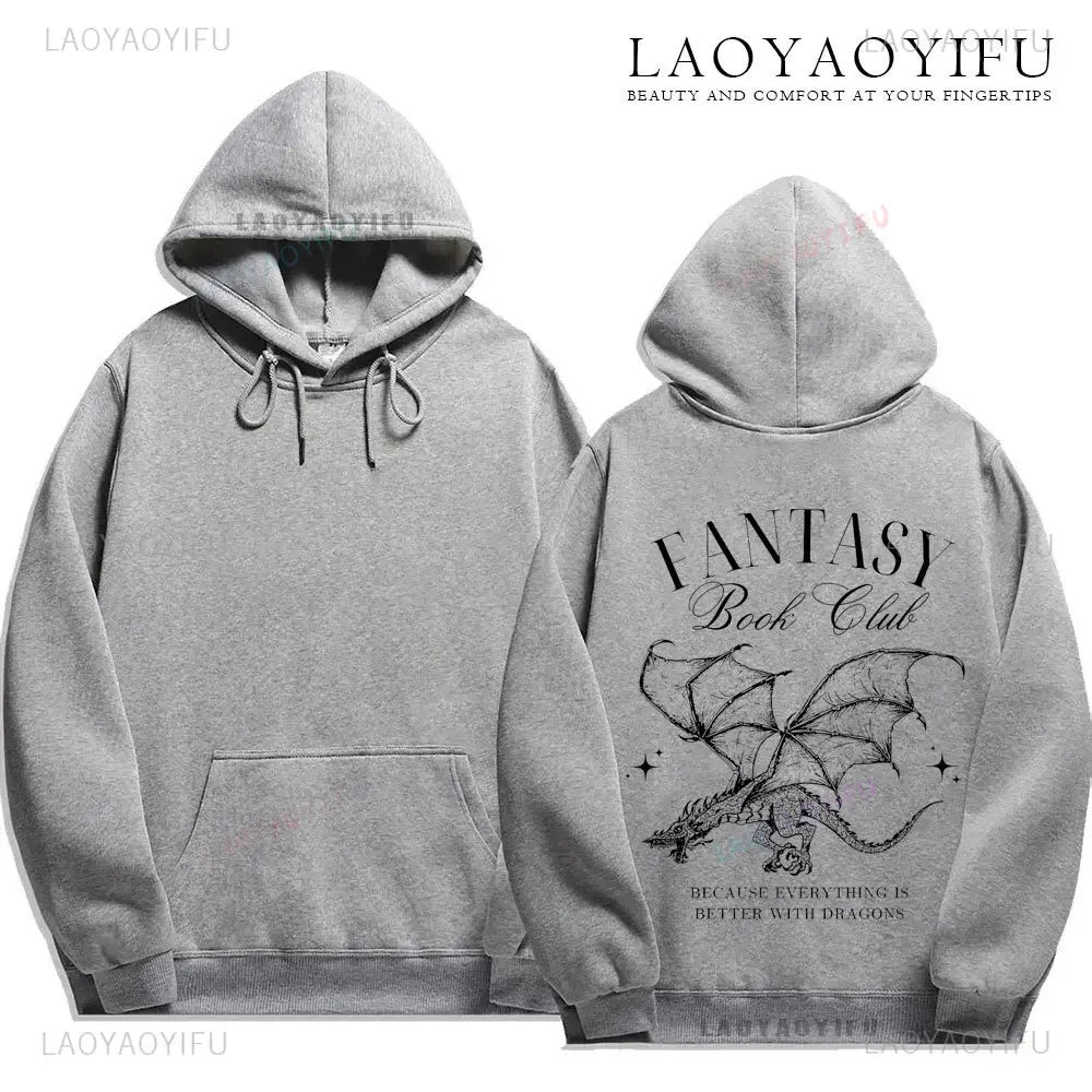 Fantasy Book Club Dragon Hoodie