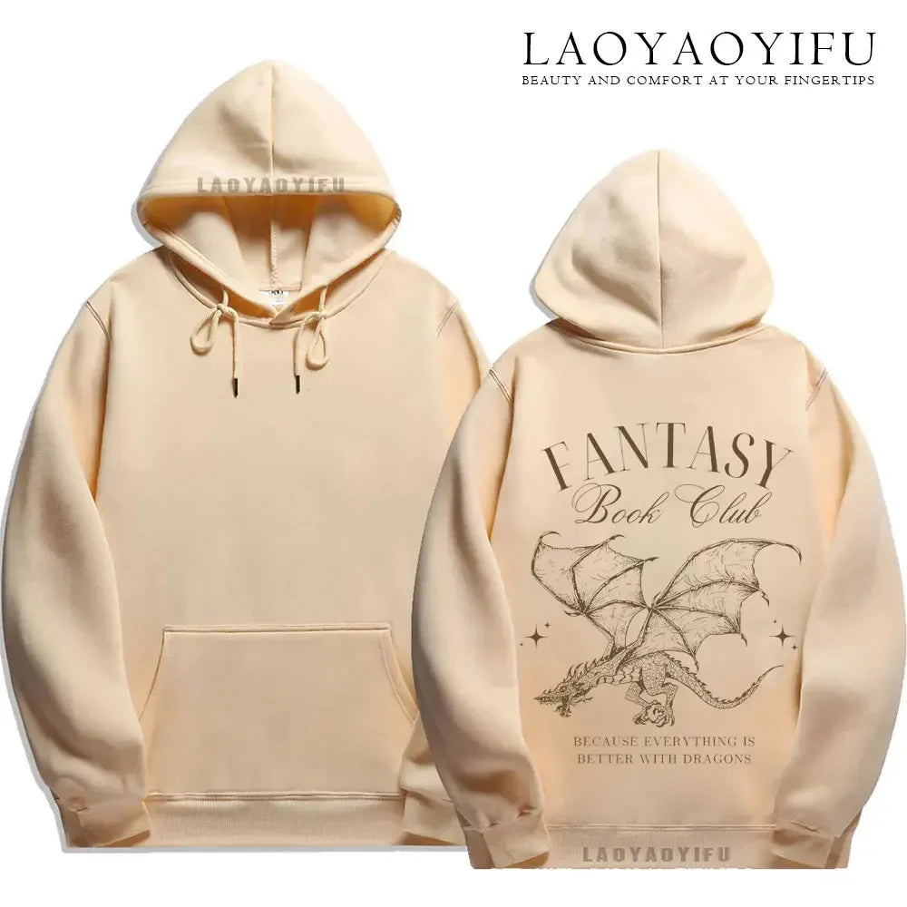 Fantasy Book Club Dragon Hoodie