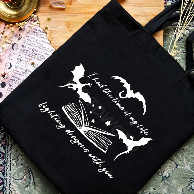 Morally Grey Readers Society Tote Bag 🖤