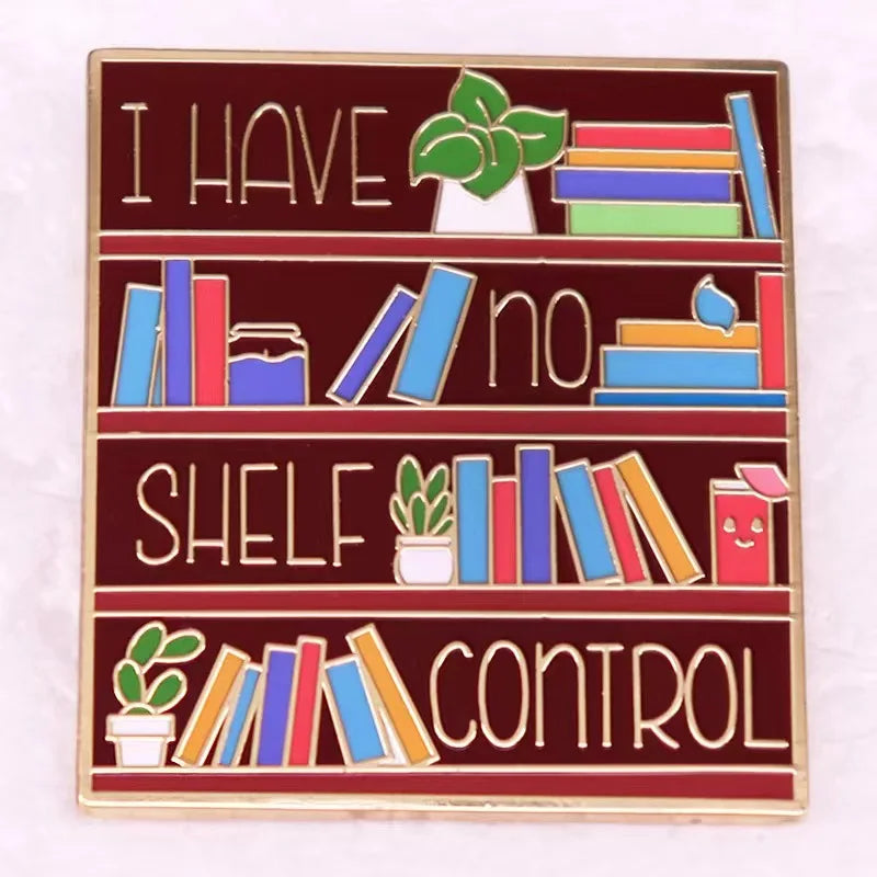 Book Lover Enamel Pin Collection