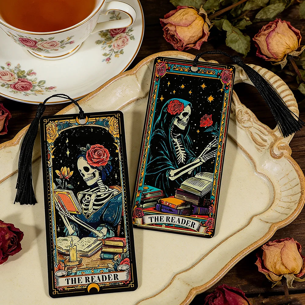 Dark Romance Tarot Bookmark | Gothic Bookish Gift for Readers