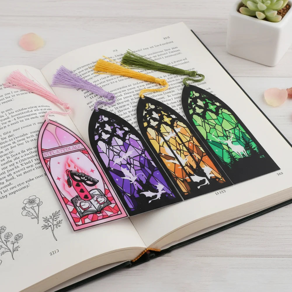 Stained Glass Fantasy Bookmark