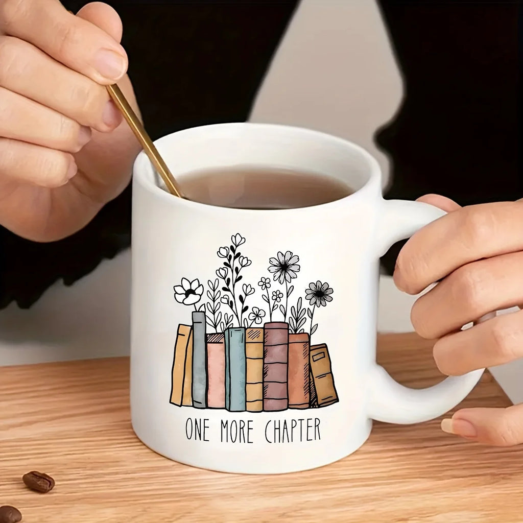 One More Chapter Mug – Cozy Book Lover Gift