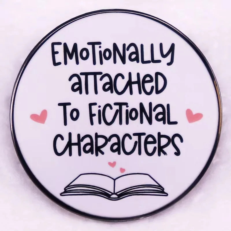 Book Lover Enamel Pin Collection