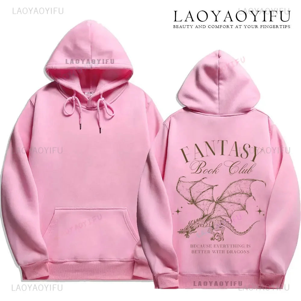 Fantasy Book Club Dragon Hoodie