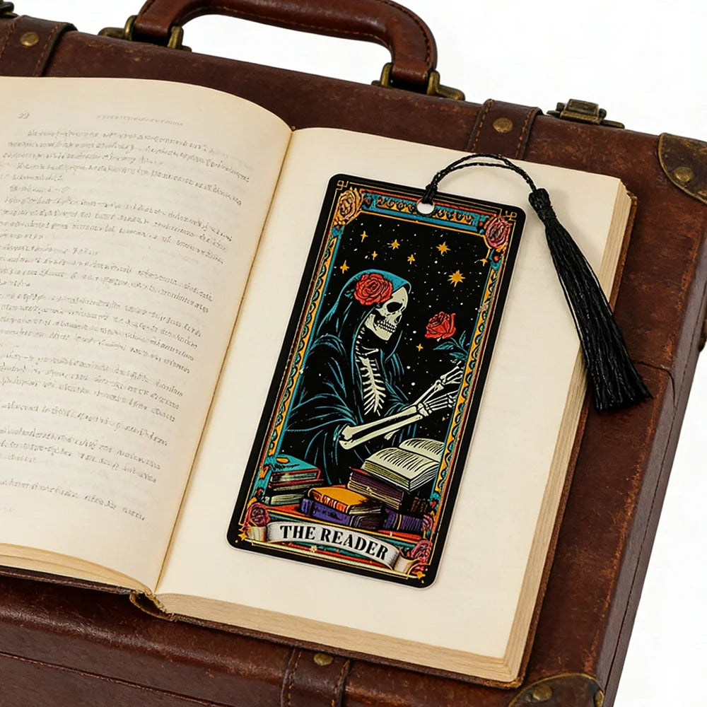 Dark Romance Tarot Bookmark | Gothic Bookish Gift for Readers