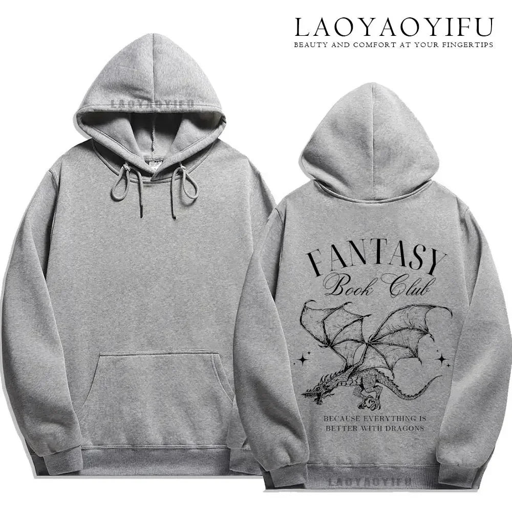 Fantasy Book Club Dragon Hoodie