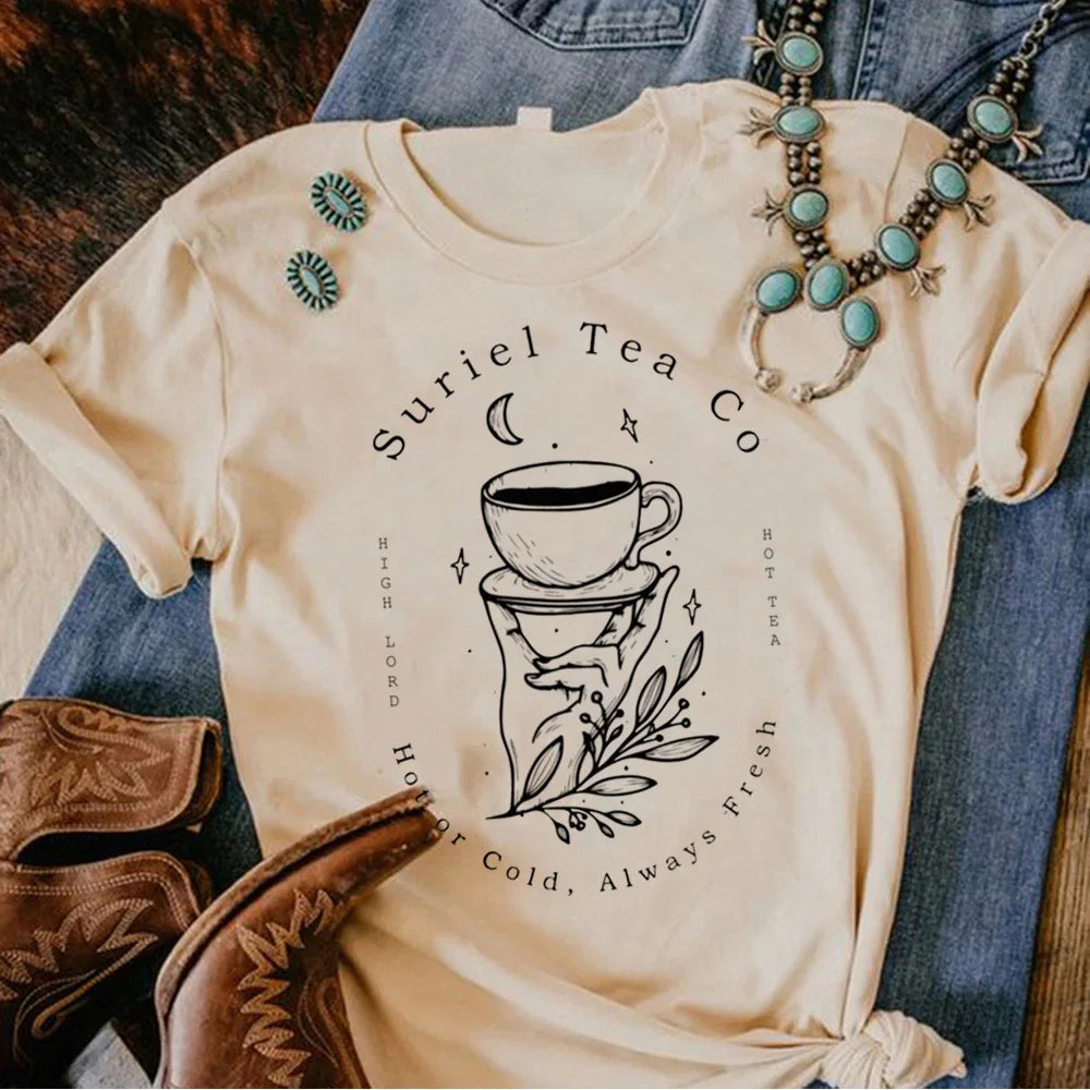 Fantasy Bookish Shirt | Celestial & Cozy Reader Tee