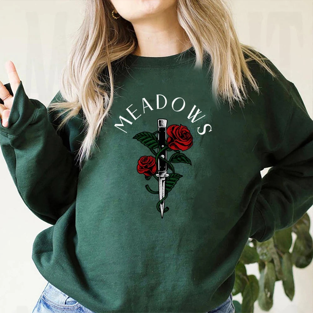 Dark Romance Rose Dagger Sweatshirt