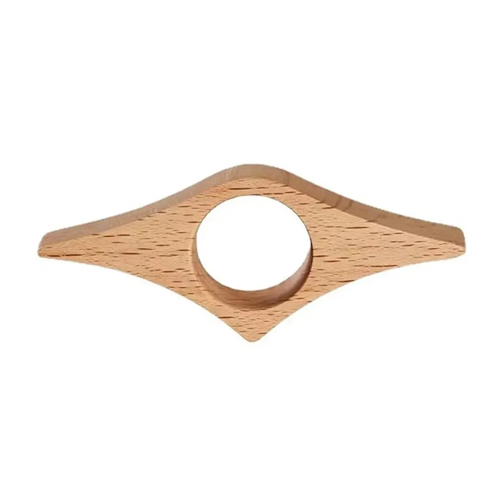 Wooden Thumb Bookmark One-Hand Reading Page Holder