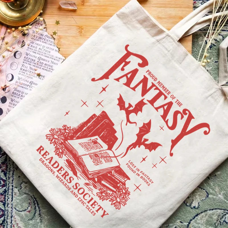 Morally Grey Readers Society Tote Bag 🖤