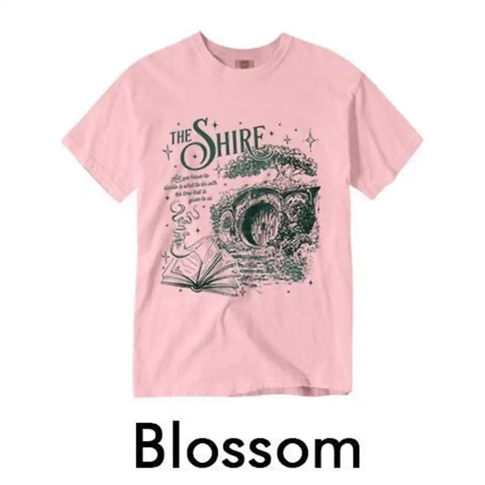 Cozy Fantasy Cottage Tee – Aesthetic Book Lover Shirt