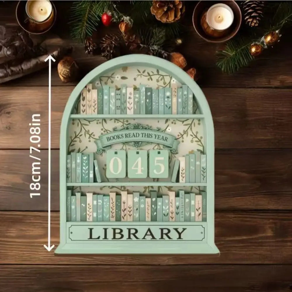 Aesthetic Books Read Tracker – Book Lover Shelf Decor