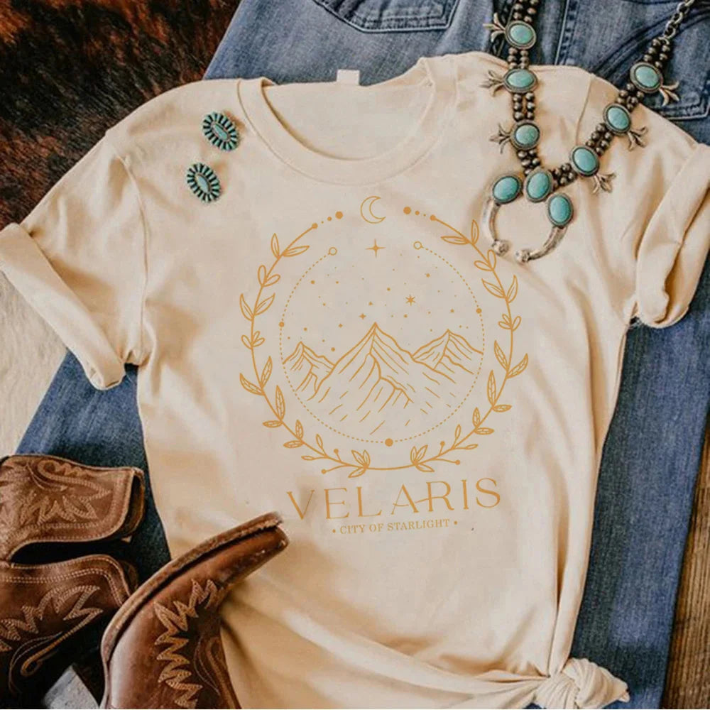 Fantasy Bookish Shirt | Celestial & Cozy Reader Tee