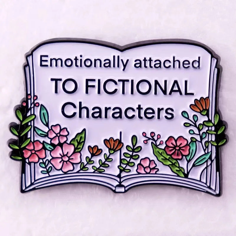 Book Lover Enamel Pin Collection