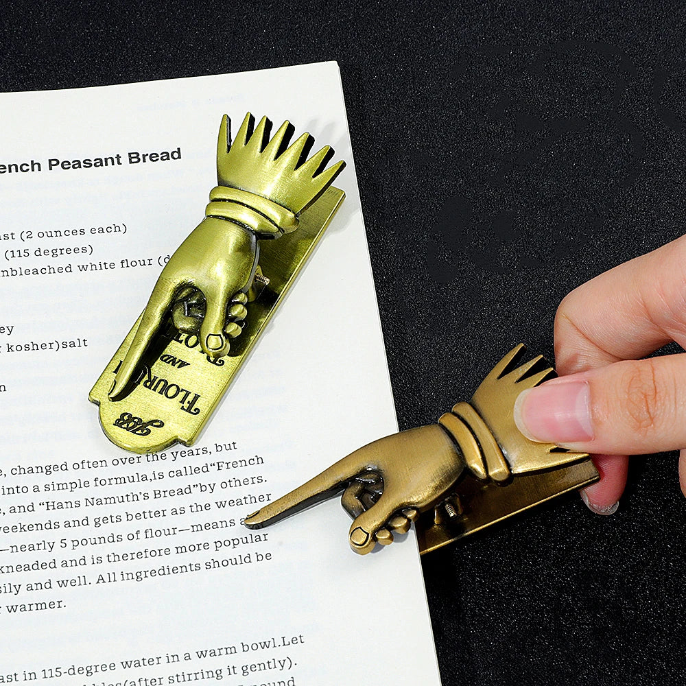 Magic Academy Hand Page Clip Bookmark