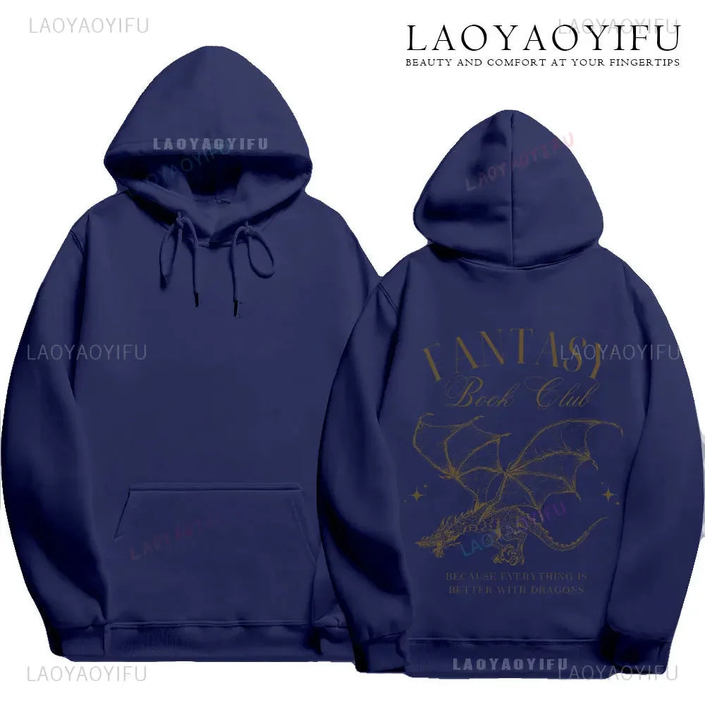 Fantasy Book Club Dragon Hoodie