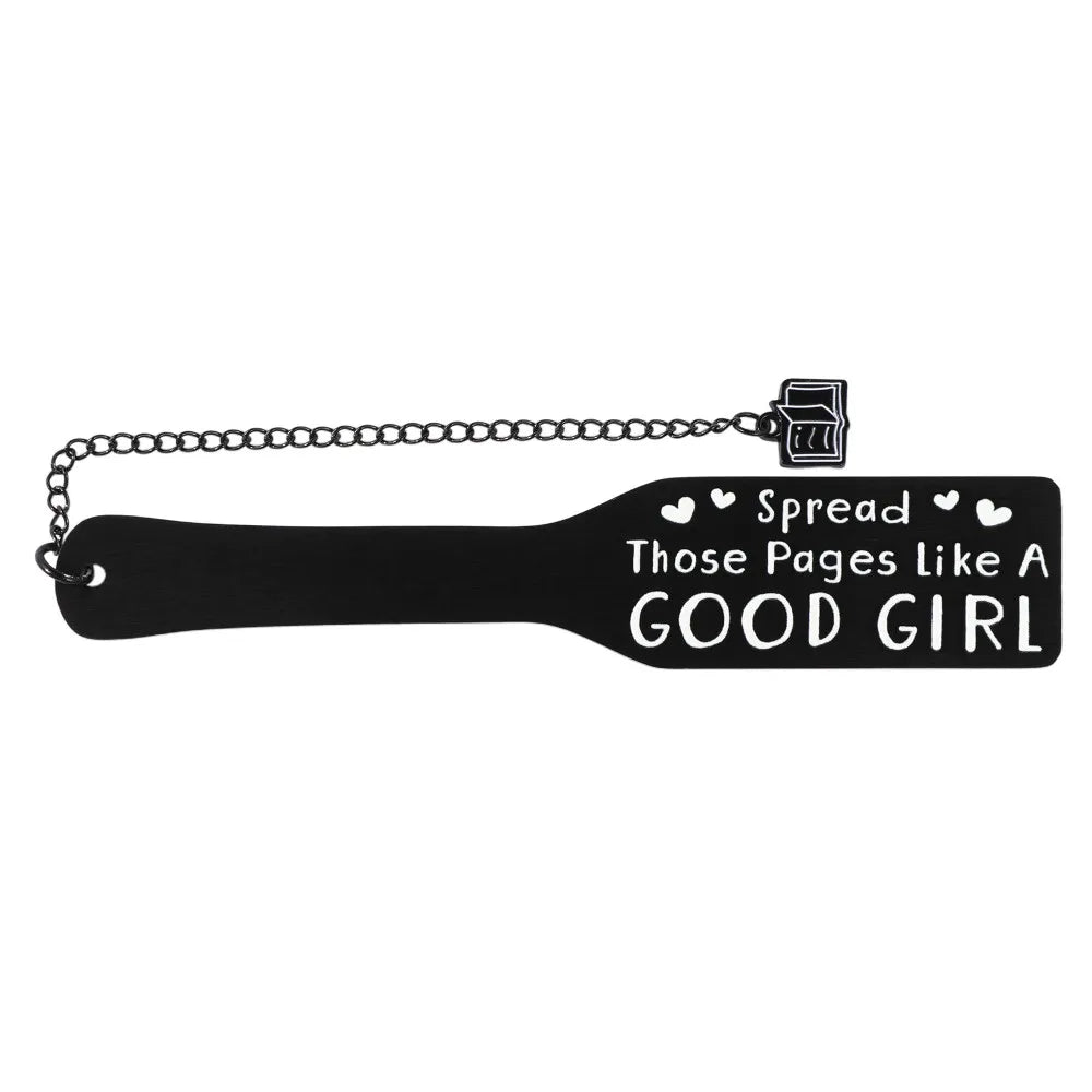 “Those Pages Like a Good Girl” Bookmark – Aesthetic Book Accessory