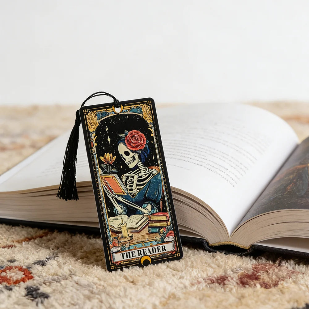 Dark Romance Tarot Bookmark | Gothic Bookish Gift for Readers