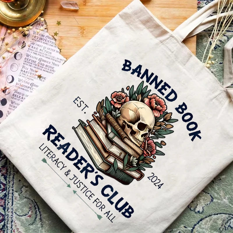 Morally Grey Readers Society Tote Bag 🖤