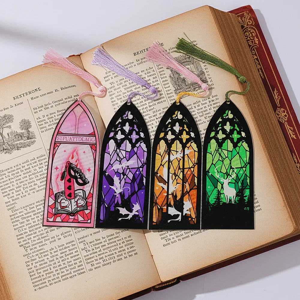 Stained Glass Fantasy Bookmark