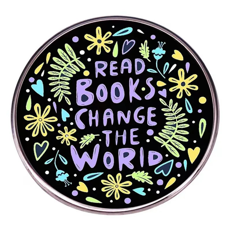 Book Lover Enamel Pin Collection