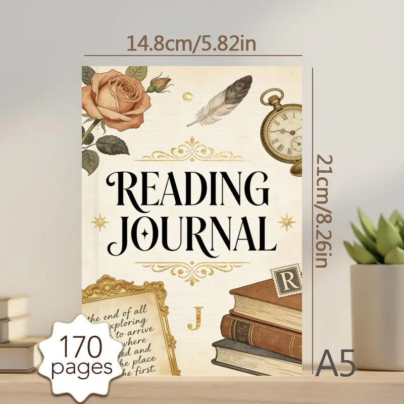Reading Journal – Book Tracker & Review Planner