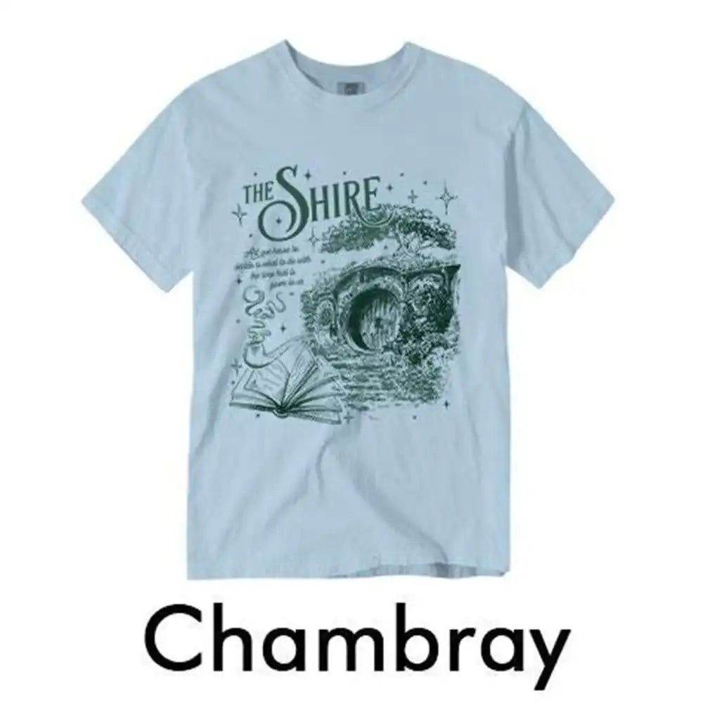 Cozy Fantasy Cottage Tee – Aesthetic Book Lover Shirt