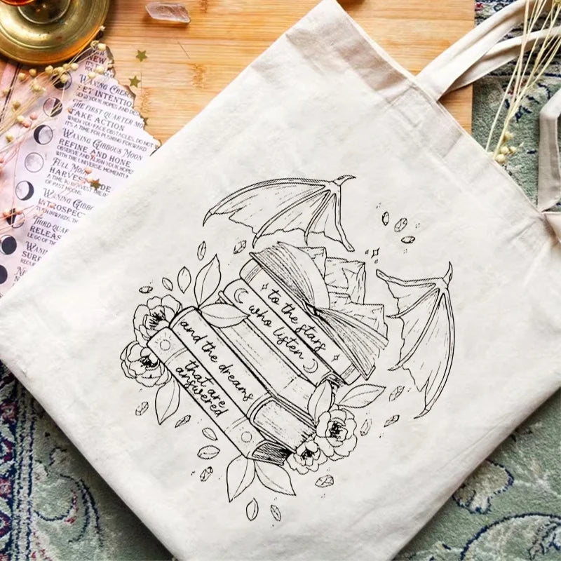 Morally Grey Readers Society Tote Bag 🖤