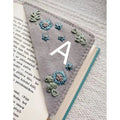 Floral Embroidered Corner Bookmark – Cozy Reader Gift