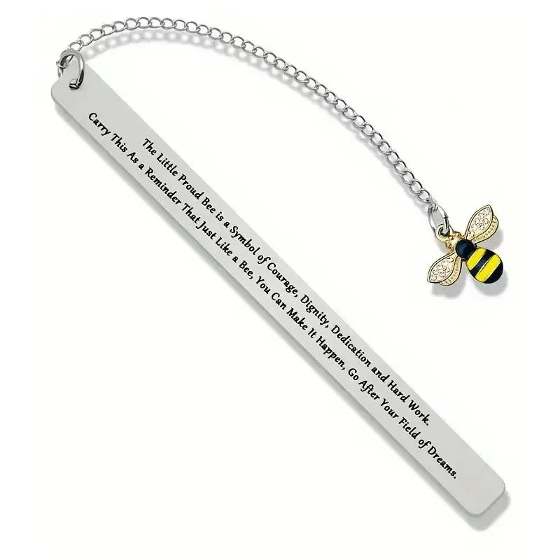 Stainless Steel Bookmark Engraved Gift for Readers