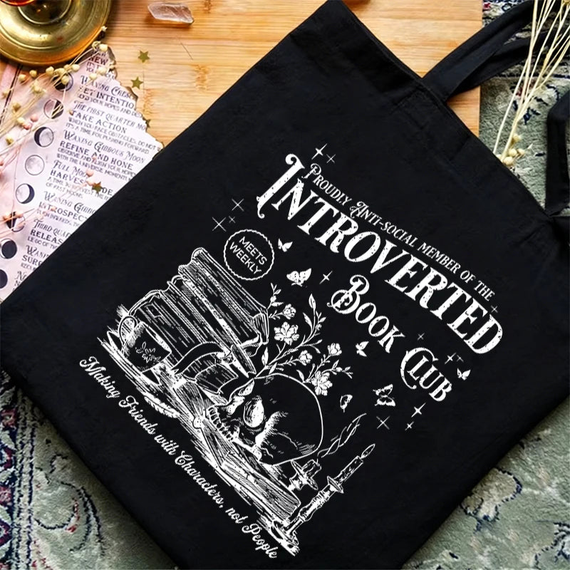 Morally Grey Readers Society Tote Bag 🖤