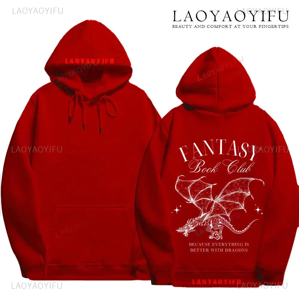 Fantasy Book Club Dragon Hoodie