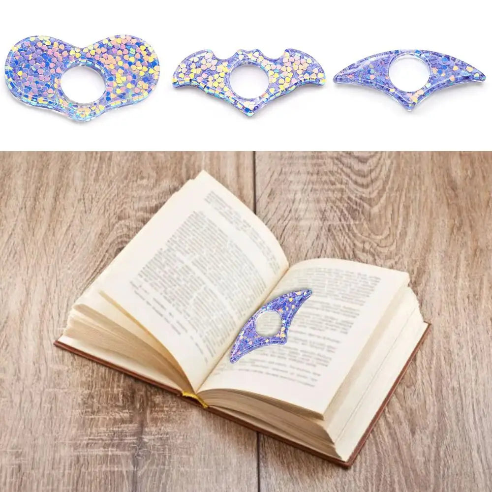 Iridescent Thumb Page Holder for Book Lovers