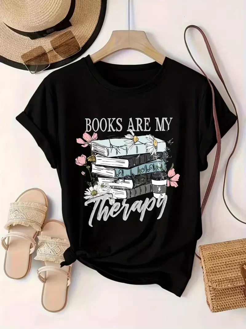 I Like Books More Than People Tee – Funny Book Lover Shirt