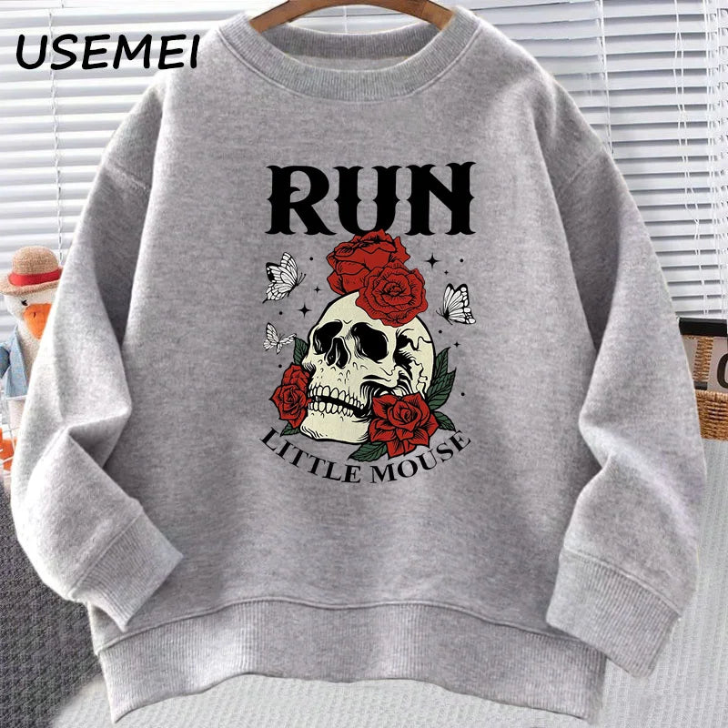 Run Little Mouse Sweatshirt | Dark Romance Book Lover Crewneck